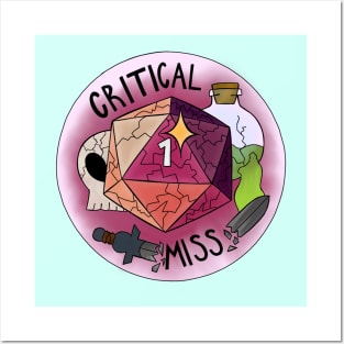 Critical Miss! Posters and Art